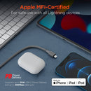 HyperGear Flexi Pro USB-C to Lightning Cable (10', Gray)