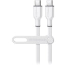HyperGear Flexi Pro USB-C to USB-C Fast Charge Cable (15', White)