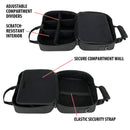 USA GEAR Nintendo Switch and Accessory Case with Shoulder Strap (Black)