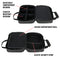 USA GEAR Nintendo Switch and Accessory Case with Shoulder Strap (Black)