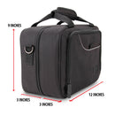 USA GEAR Nintendo Switch and Accessory Case with Shoulder Strap (Black)