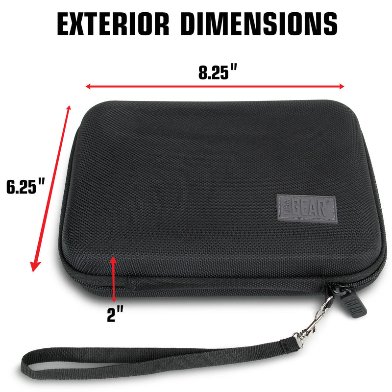 USA GEAR H Series Hard-Shell Video Monitor Case (7.5")