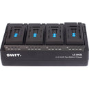 SWIT 4-Channel DV Battery Charger for JVC BN-VF28 Battery