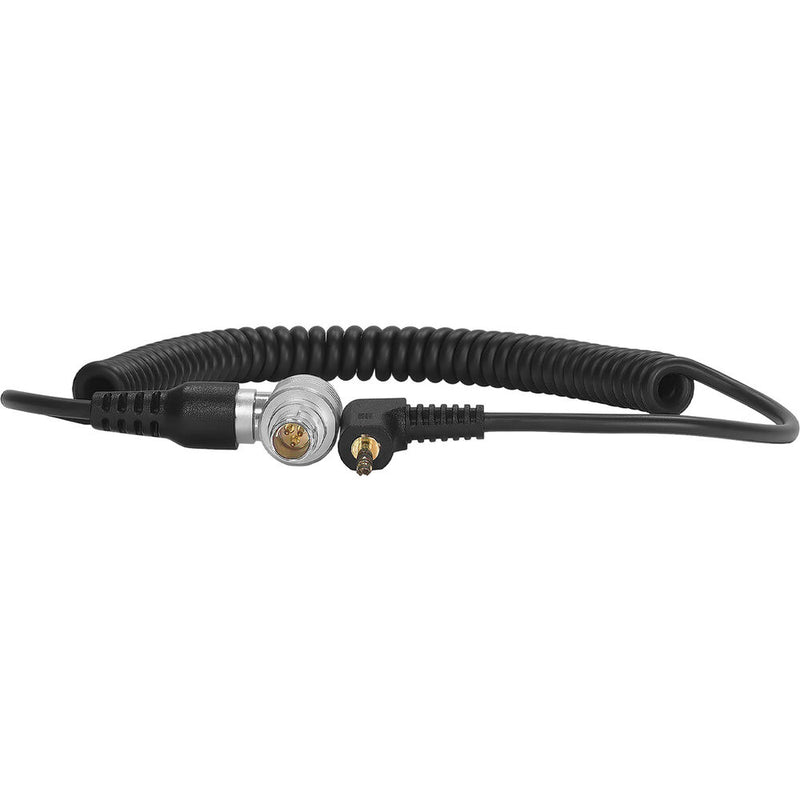 Kondor Blue 3-Pin Fischer Remote Trigger Run/Stop Coiled Cable (12-24")
