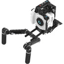 Kondor Blue Ultimate Rig with V-Mount Battery Plate for Canon C80 (Raven Black)