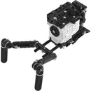 Kondor Blue Ultimate Rig MKII for Sony FX6 (Raven Black, Gold Mount)
