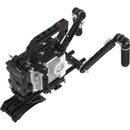 Kondor Blue Ultimate Rig MKII for Sony FX6 (Raven Black, Gold Mount)