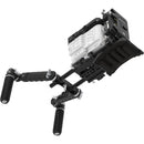 Kondor Blue Ultimate Rig MKII for Sony FX6 (Raven Black, Gold Mount)
