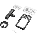 SmallRig Mobile Video Cage Kit with Single Handle for iPhone 15 Pro
