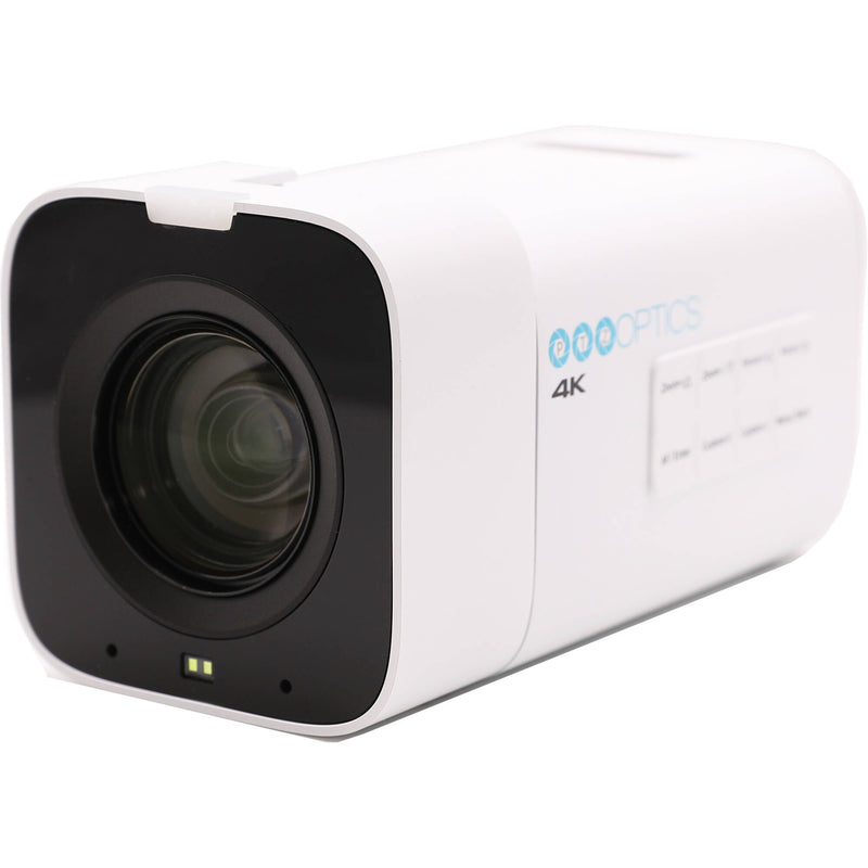 PTZOptics Studio 4K Camera with 20x Optical Zoom (White)