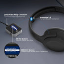 HyperGear IntelliCast Flight Wireless Audio Adapter, Transmitter + Receiver (Black)