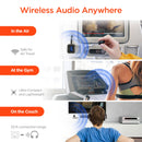 HyperGear IntelliCast Flight Wireless Audio Adapter, Transmitter + Receiver (Black)