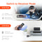 HyperGear IntelliCast Flight Wireless Audio Adapter, Transmitter + Receiver (Black)