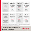 SanDisk 256GB GamePlay UHS-I microSDXC Card