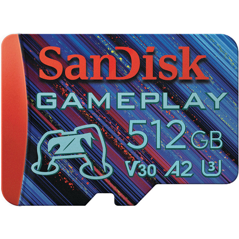 SanDisk 512GB GamePlay UHS-I microSDXC Card