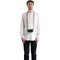 Artisan & Artist ACAM-320A Silk Cord Camera Strap (Red)