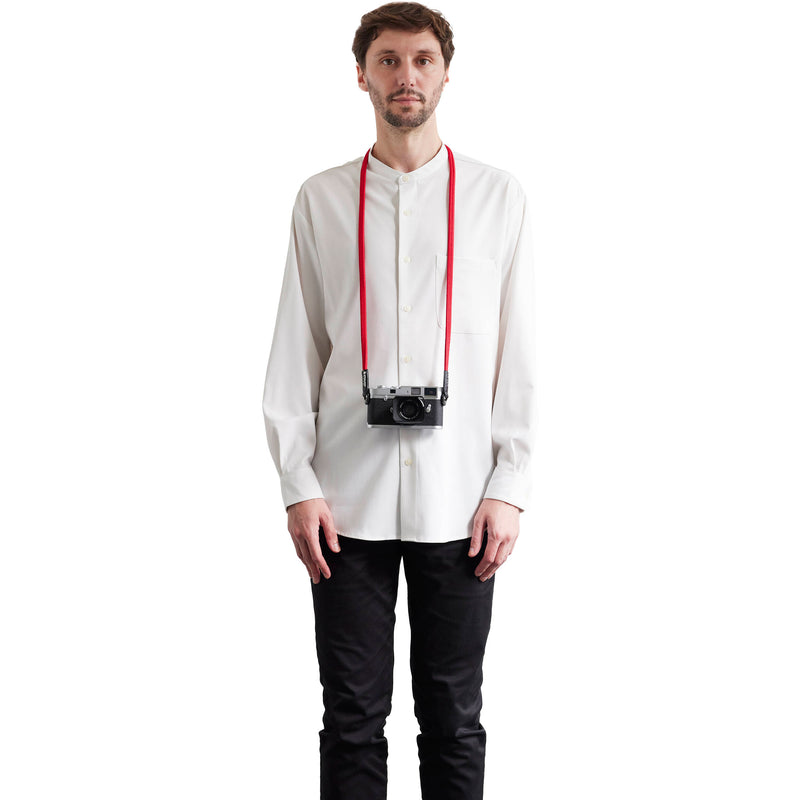 Artisan & Artist ACAM-320A Silk Cord Camera Strap (Red)