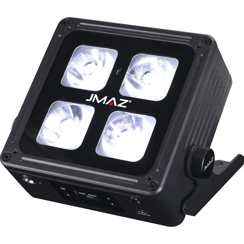 JMAZ Lighting MAD PAR 4IP Battery Powered Outdoor RGBWA+UV LED Light with Wireless DMX