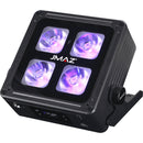 JMAZ Lighting MAD PAR 4IP Battery Powered Outdoor RGBWA+UV LED Light with Wireless DMX