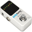 TC Electronic POLYTUNE 3 MINI Polyphonic Tuner Pedal with Buffer
