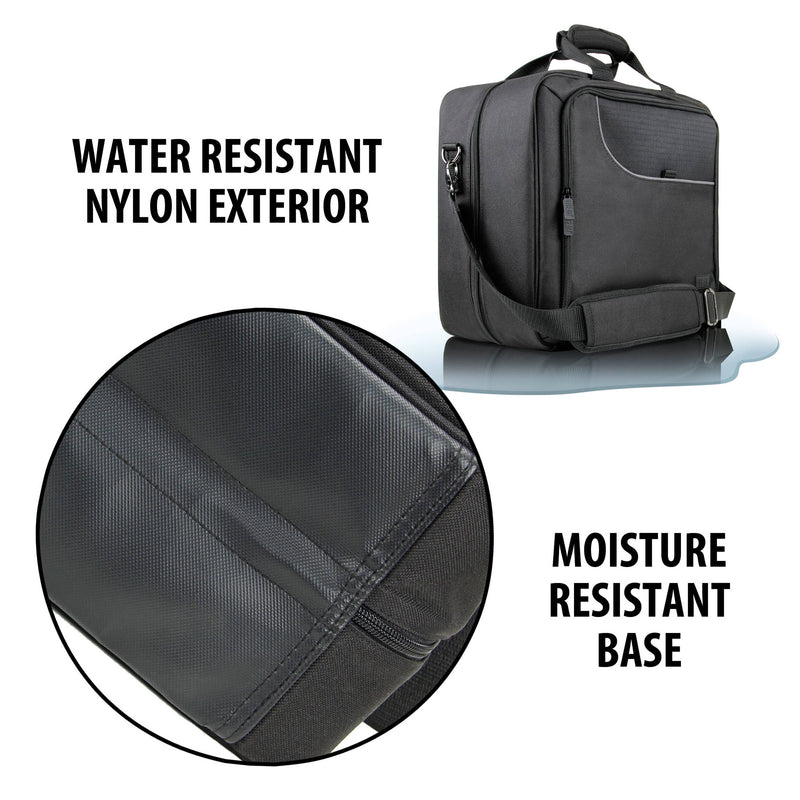 USA GEAR Travel Bag for Projectors (Black)