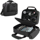 USA GEAR Compact Audio DJ Mixer Case (Black)