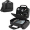 USA GEAR Compact Audio DJ Mixer Case (Black)