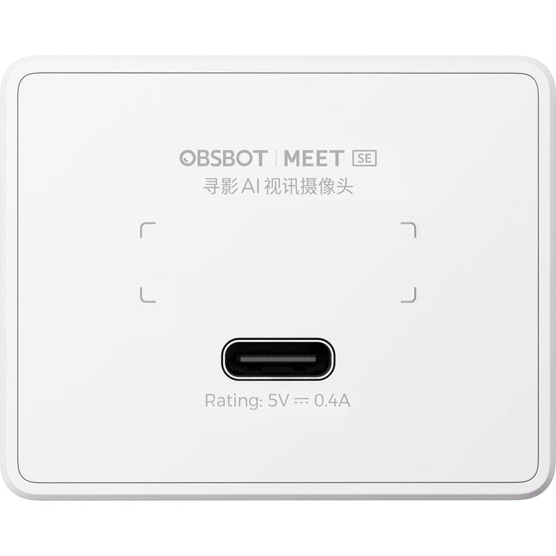 OBSBOT Meet SE AI-Powered Full HD Webcam (Cloud White)