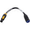 Lex Products 20A powerCON Stage Pin to poweCON TRUE1 Connector Cable (1')