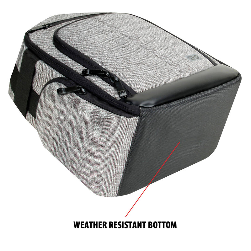 USA GEAR UBK Oculus VR Headset Backpack (Gray)