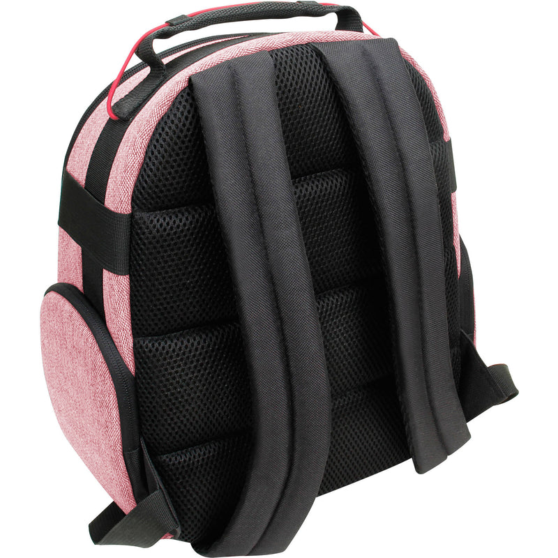 USA GEAR UBK Oculus VR Headset Backpack (Red)