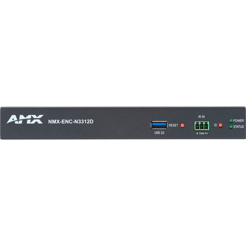 AMX NMX-ENC-N3312D 4K60 H.26X/Dante AV-H Dual-Stream Encoder