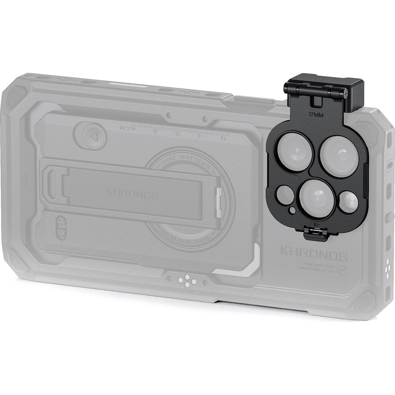 Tilta Khronos 17mm Lens Adapter for iPhone 16 Pro and Pro Max (Black)