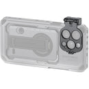 Tilta Khronos 17mm Lens Adapter for iPhone 16 Pro and Pro Max (Space Gray)