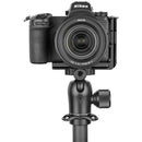 3 Legged Thing ZELDA QD-Compatible Dedicated L-bracket for Nikon Z5, Z6, Z7, Z6 II & Z7 II Mirrorless Camera (Black)