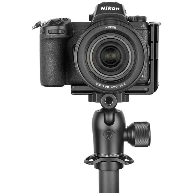 3 Legged Thing ZELDA QD-Compatible Dedicated L-bracket for Nikon Z5, Z6, Z7, Z6 II & Z7 II Mirrorless Camera (Black)