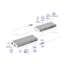 SMK-Link USB-C 100W 14-Port Mini Docking Station