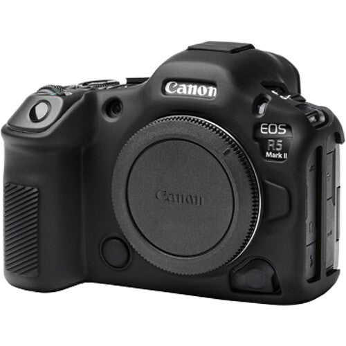 easyCover Silicone Camera Case for Canon R5 Mark II (Black)