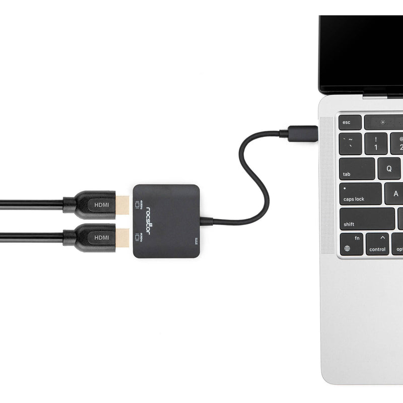 Rocstor USB-C to Dual HDMI Adapter