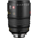 IB/E OPTICS Raptor S35 80mm T2.3 Lens (ARRI PL, Feet)