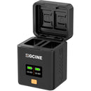 ZGCINE Fast Dual Charger for Panasonic DMW-BLK22 Batteries