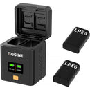 ZGCINE Fast Dual Charger for Canon LP-E6/E6N/E6NH/E6P Batteries