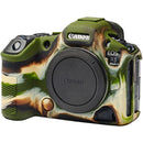 easyCover Silicone Camera Case for Canon R5 Mark II (Camo)