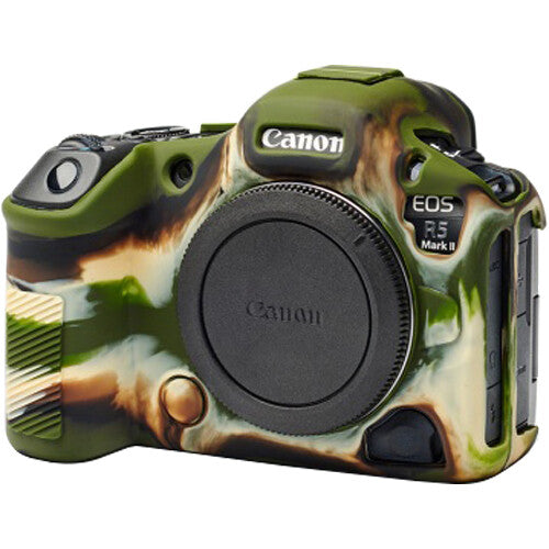 easyCover Silicone Camera Case for Canon R5 Mark II (Camo)