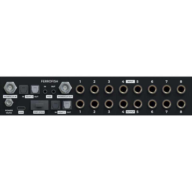 Ferrofish Pulse8 AE 8x8 AD/DA Converter with ADAT