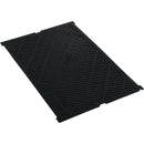 SIDIO Heavy Duty Rubber Mat (Full-Size, Black)