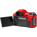 easyCover Silicone Camera Case for Canon R5 Mark II (Red)
