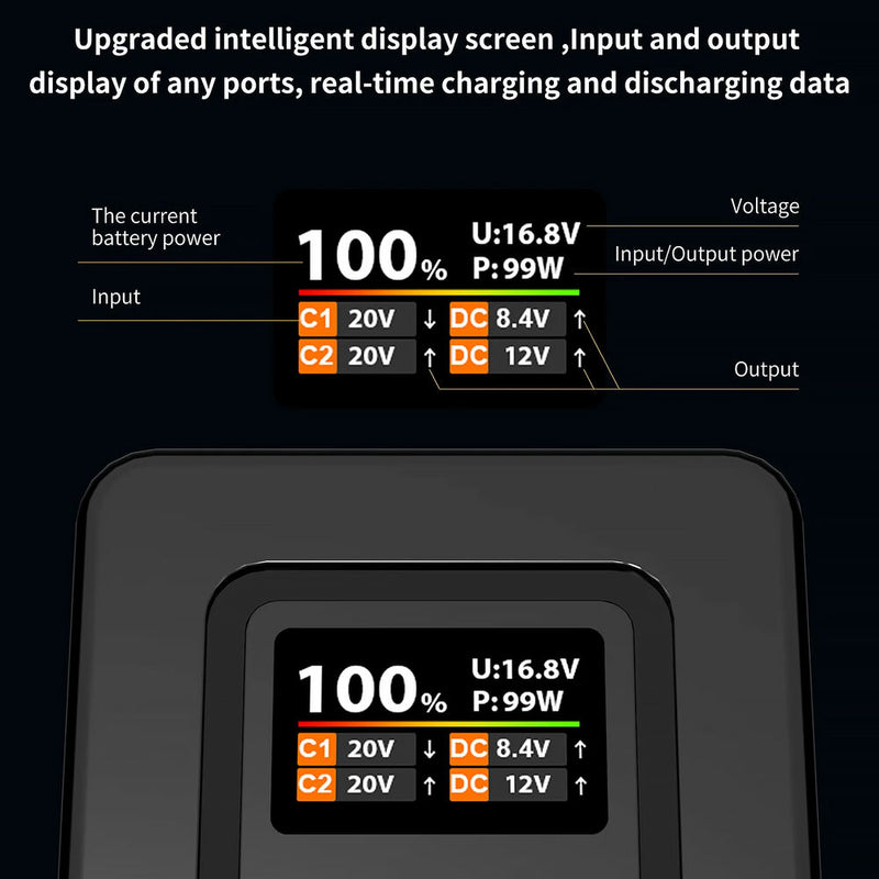 ZGCINE ZG-V99Pro V-Mount Battery (6400mAh, Orange)