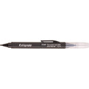 Itoya Doubleheader Calligraphy Marker (Black, Standard Packaging)