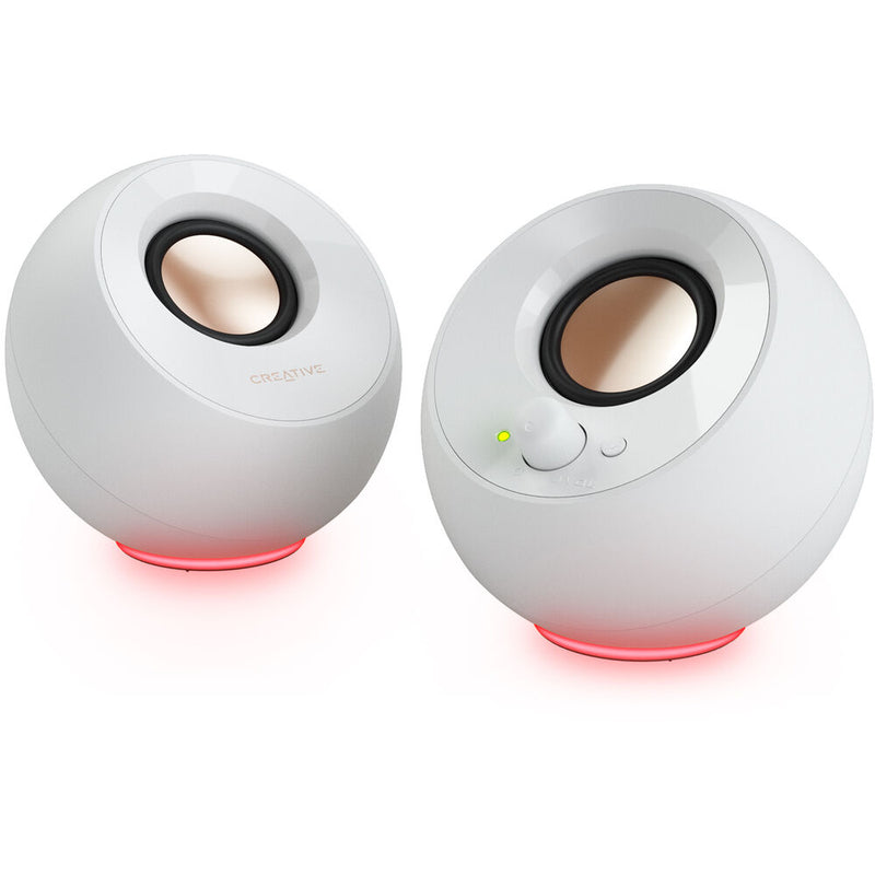 Creative Labs Pebble SE 2.0 Desktop Speakers (White)